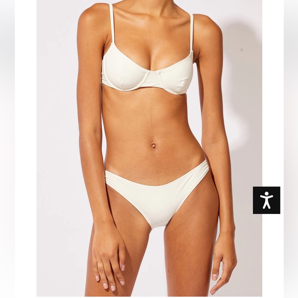 Solid & Striped Eva Bikini - Cream